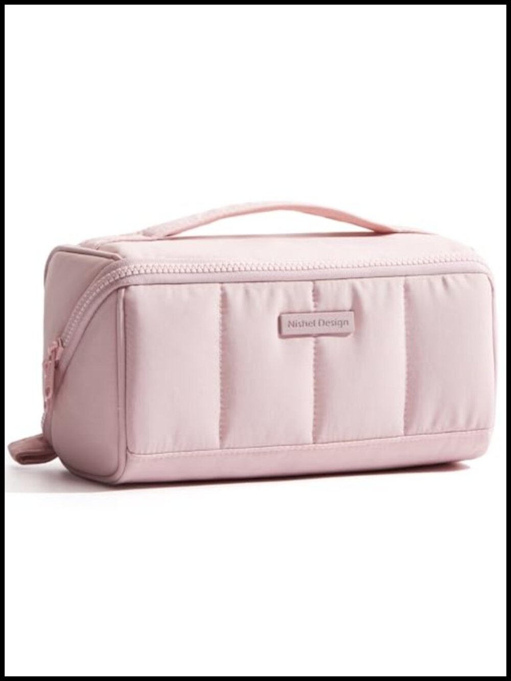 Travel Makeup Bag Organizer Pouch Taslon Cosmetic Case Zipper